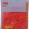 Hama Mini Perler - Pastel Rød - 2.000 Stk. - 501-44