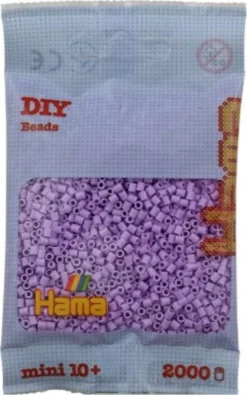 Hama Mini Perler - Pastel Syren - 2.000 Stk. - 501-96