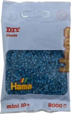 Hama Mini Perler - Petrol - 2.000 Stk. - 501-83