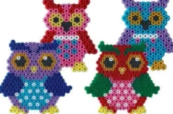 Hama Mini Perlesæt - Ugler Perleplade Og Perler - 5507