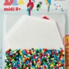 Hama 4220 - Papegøjer - Sekskant - 1.100 DIY Midi Perler + Plade