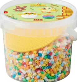 Hama 2041 - Påske - 4.000 Stk. DIY Midi Perler + Oval Stiftplade