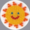 Hama 222 - Rund Perleplade - Midi - Ø 8,5 CM