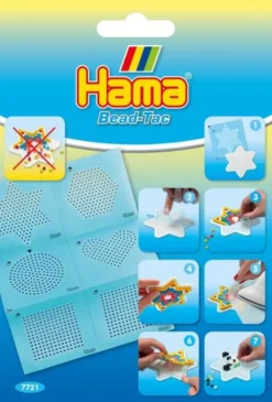 Hama Selvklæb Til Midi Plader - 6 Små Motiver På Ark - 7721