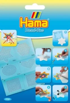 Hama Selvklæb Til Midi Plader - 6 Små Motiver På Ark - 7721
