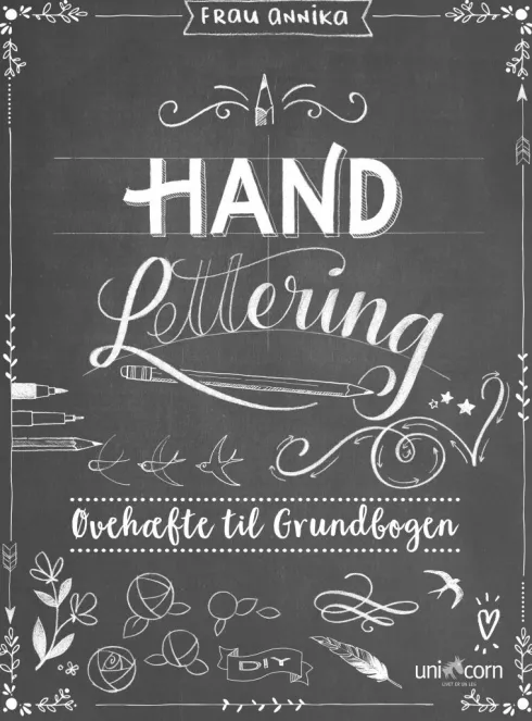Hand Lettering Øvehæftet Til Grundbogen