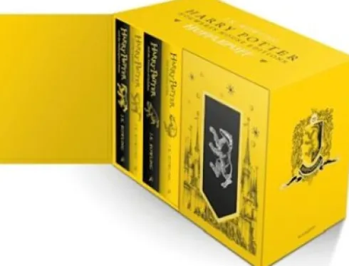 Harry Potter Hufflepuff House Editions Hardback Box Set