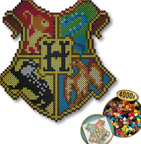 Harry Potter Perler Sæt - 4.000 Stk. - Hogwarts Våbenskjold