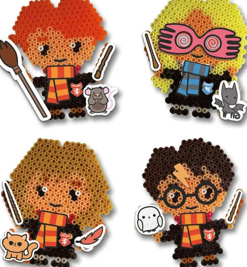 Harry Potter Perler Sæt - 2.000 Strygeperler Og Plade - Figurer
