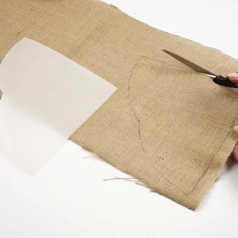 Hessian - B 160 CM - 58 Tråde Pr. 10 CM - 310-330 G - 5 M