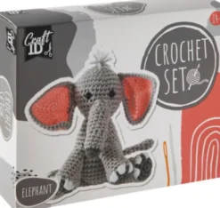 Hæklekit - DIY - Elefant - Craft Id