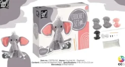 Hæklekit - DIY - Elefant - Craft Id