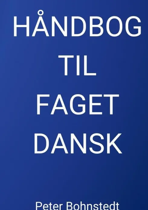 Håndbog Til Faget Dansk