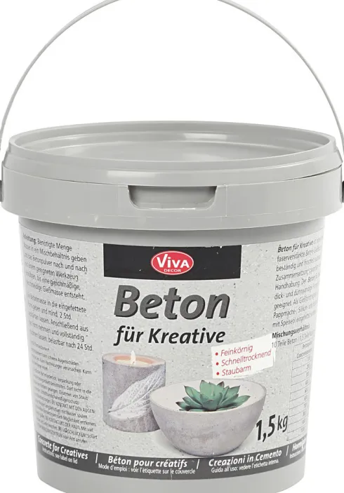 Hobbybeton - Grå - 1500 G