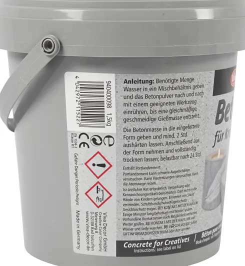 Hobbybeton - Grå - 1500 G
