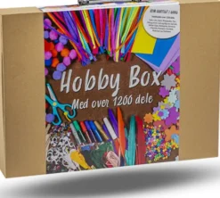 Hobby Box - Kreakasse Med Ca. 1200 Dele