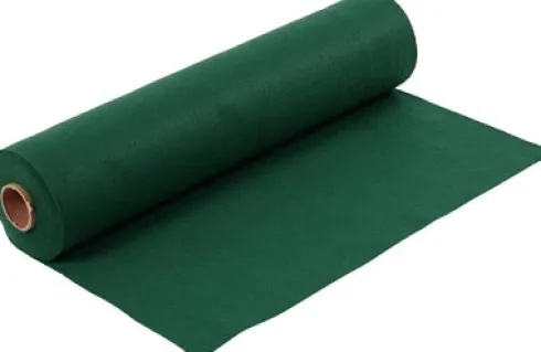 Hobbyfilt - B 45 CM - Tykkelse 1,5-2 MM - 180-200 G - Mørk Grøn - 5 M