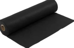 Hobbyfilt - B 45 CM - Tykkelse 1,5-2 MM - 180-200 G - Sort - 5 M