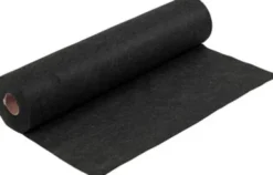 Hobbyfilt - B 45 CM - Tykkelse 1,5-2 MM - Meleret - 180-200 G - Sort - 5 M