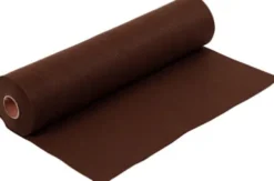 Hobbyfilt Rulle - B 45 CM - 1,5 MM - 180-200 G - Brun - 5 M