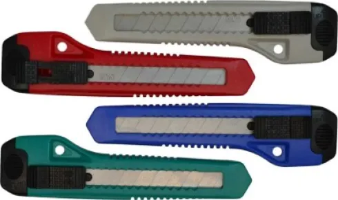 Hobbykniv Med 18 MM - Blad - Assorteret