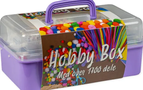 Hobby 2 You - Hobby Box Kreakasse - Børn & Voksne - 1.700 Dele