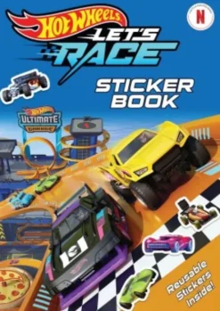 Hot Wheels Sticker Book A4