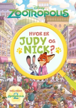 Hvor Er Judy Og Nick? En Zootropolis Søg Og Find-Bog