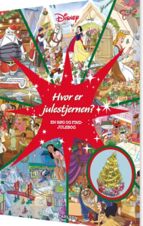 Hvor Er Julestjernen? En Søg Og Find-Julebog
