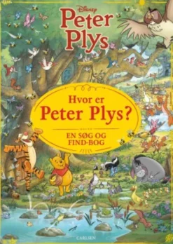 Hvor Er Peter Plys? En Søg Og Find-Bog