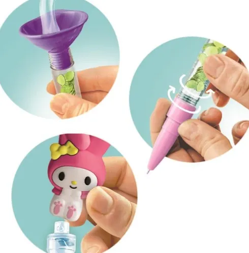 Idea Clementoni - Create Your Pens - Helly Kitty, My Melody & Kuromi