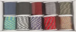 Imiteret Faldskærmsline - B 5 MM - Assorterede Farver - 10X10 M