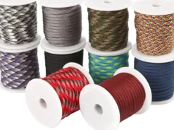 Imiteret Faldskærmsline - B 5 MM - Assorterede Farver - 10X10 M