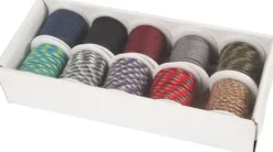 Imiteret Faldskærmsline - B 5 MM - Assorterede Farver - 10X10 M