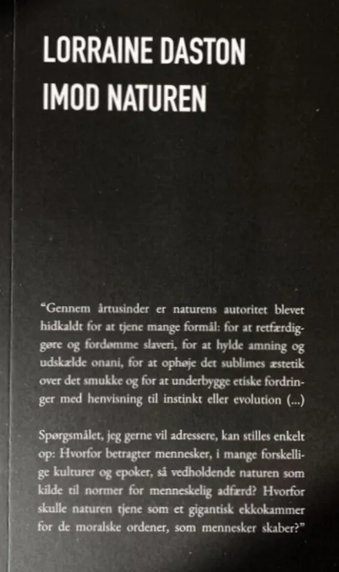 Imod Naturen