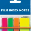 Indeksfaner 45 X 12 - 45 X 25 MM - 4 Neonfrv - Centrum