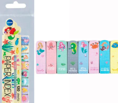 Index Papir Mermaid Design 120 Ark - Centrum