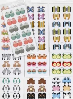 Index Stickers - Bogmærke Klistermærker - 10 Pakker
