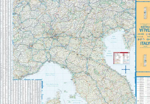 Italy - Borch Maps