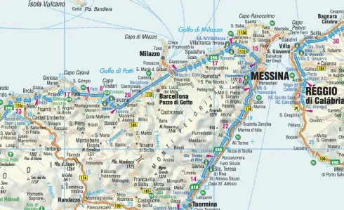 Italy - Borch Maps