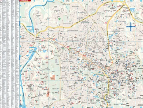 Jerusalem - Borch Maps