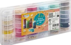 Joya - Chic Bead & Accessory Kit - Rocailles Perler Smykkesæt