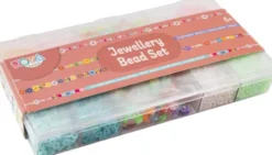 Joya - Jewellery Bead Set - DIY Smykkesæt - 15 Perler Og Tråd