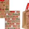 Julegavepose - Ho Ho Ho - 32X26X10 CM - Out Of The Blue