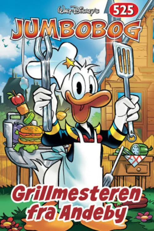 Jumbobog 525 - Grillmesteren Fra Andeby