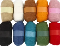 Kartet Uld - Flere Farver - 10X25 G
