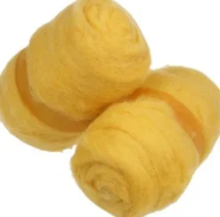 Kartet Uld - Gul - 2X100 G