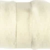 Kartet Uld - Hvid - 100 G/ 1 Bundt