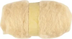 Kartet Uld - Lys Pudder - 100 G/ 1 Bundt