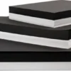Karton - A2,A3,A4 - 200+250 G - Sort - Hvid - 600 Assorterede Ark